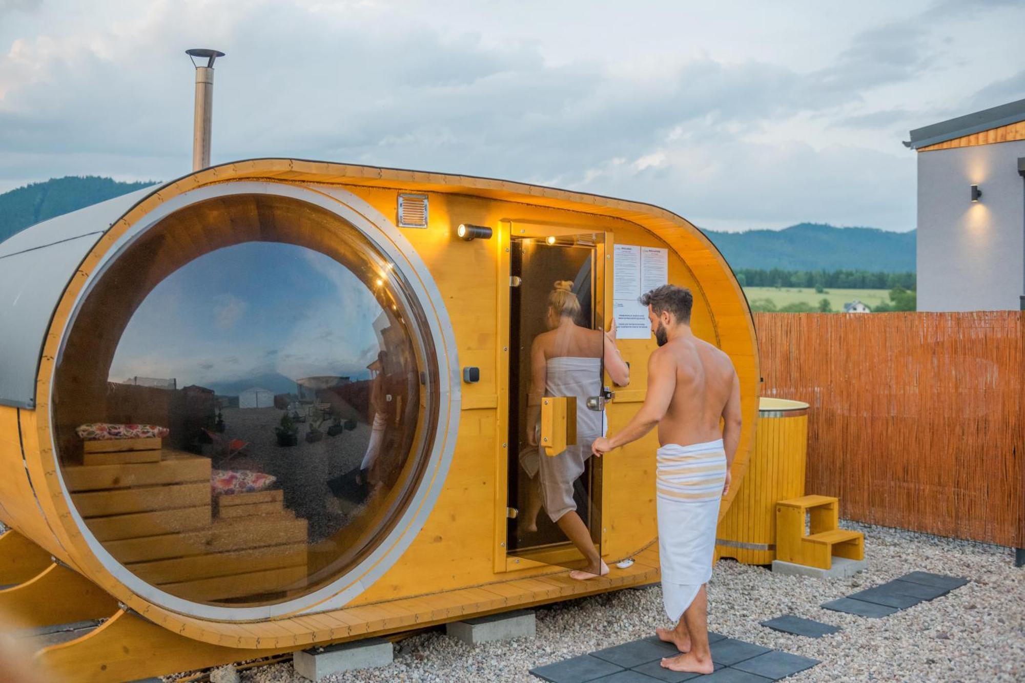 Rajska Polana Domki Premium ,Na Odludziu Z Prywatna Balia Z Jacuzzi I Sauna ,Cisza,Rowery Elektryczne,Gory,Astroprzygoda,- Adrspach, Skalne Miasto, Zamek Ksiaz,Andrzejowka,Karpacz, Sniezka,Janskie Laznie,Pec Mieroszow Exteriér fotografie
