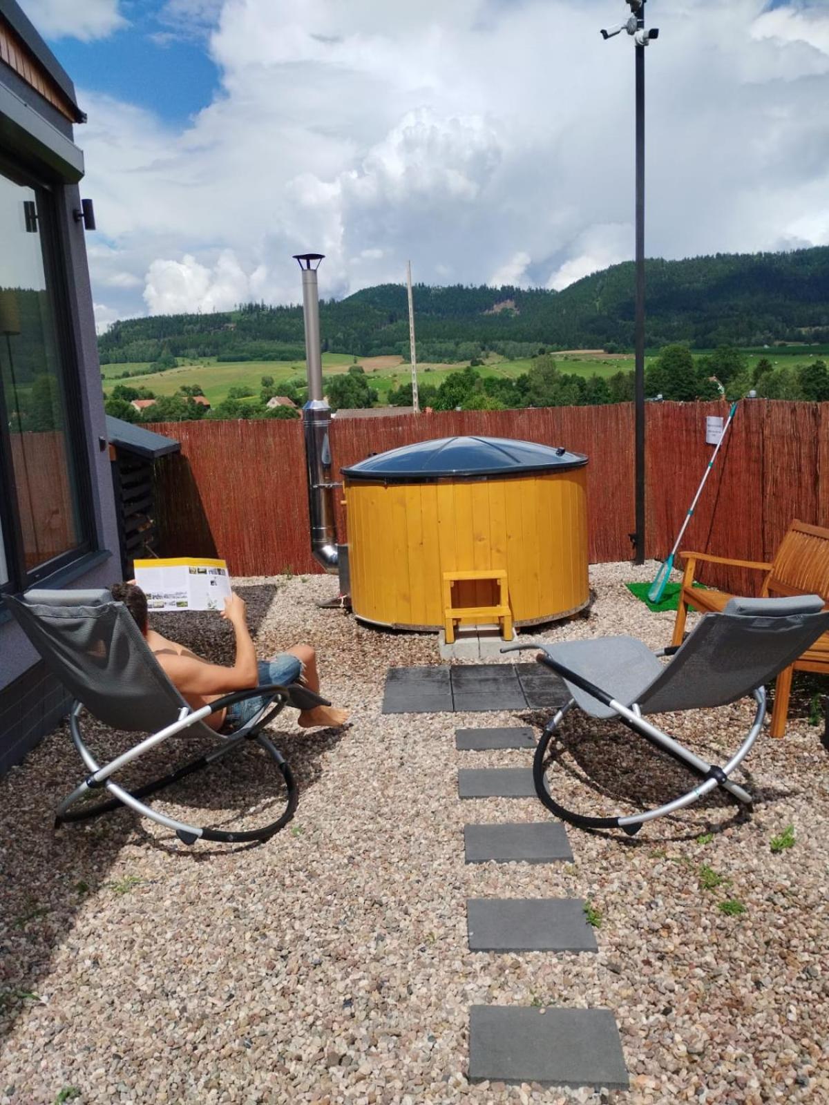 Rajska Polana Domki Premium ,Na Odludziu Z Prywatna Balia Z Jacuzzi I Sauna ,Cisza,Rowery Elektryczne,Gory,Astroprzygoda,- Adrspach, Skalne Miasto, Zamek Ksiaz,Andrzejowka,Karpacz, Sniezka,Janskie Laznie,Pec Mieroszow Exteriér fotografie