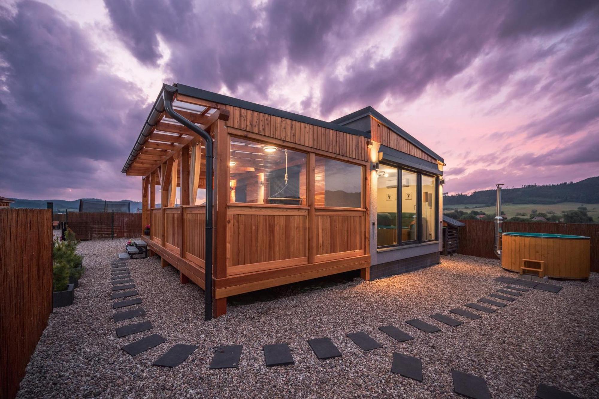 Rajska Polana Domki Premium ,Na Odludziu Z Prywatna Balia Z Jacuzzi I Sauna ,Cisza,Rowery Elektryczne,Gory,Astroprzygoda,- Adrspach, Skalne Miasto, Zamek Ksiaz,Andrzejowka,Karpacz, Sniezka,Janskie Laznie,Pec Mieroszow Exteriér fotografie
